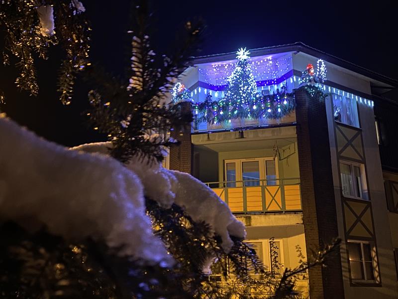 Najpiękniejsze iluminacje świąteczne Ustka 2020 nagrodzone - islupsk.pl